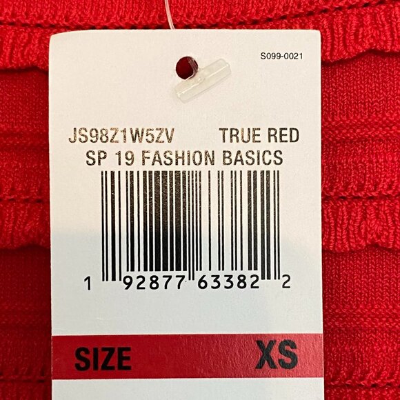 Michael Kors True Red SP 19 Fashion Basics Sleeveless Dress - Picture 4 of 10